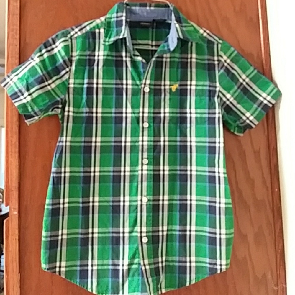 Boys short sleeve button down